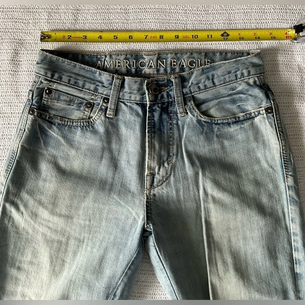 American Eagle Outfitters Blue Straight Jeans Classic Style